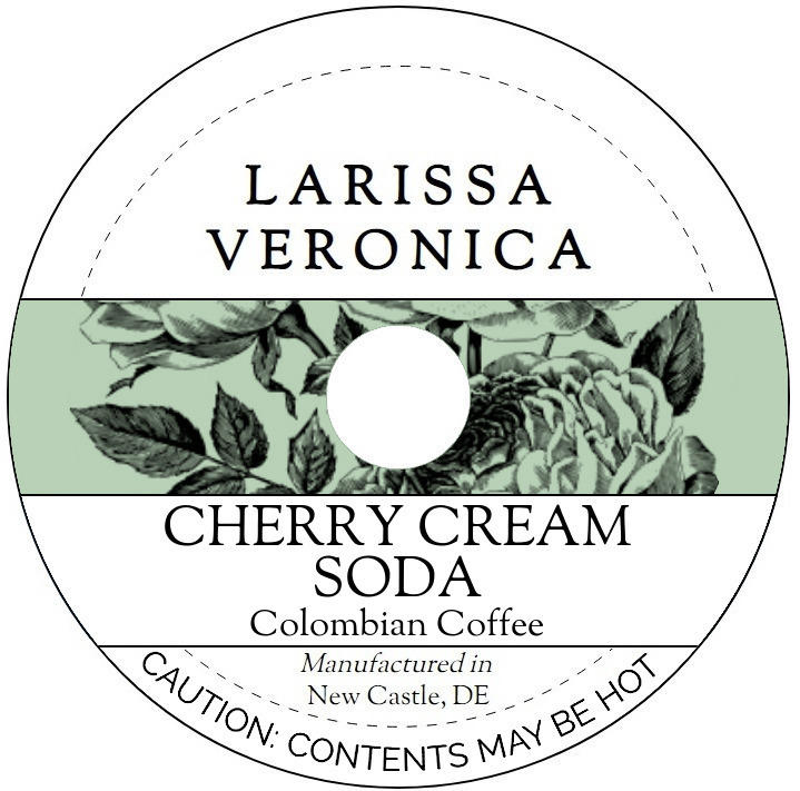 Cherry Cream Soda Colombian Coffee <BR>(Single Serve K-Cup Pods)