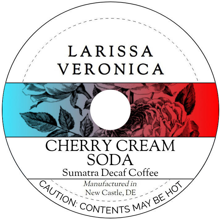 Cherry Cream Soda Sumatra Decaf Coffee <BR>(Single Serve K-Cup Pods)