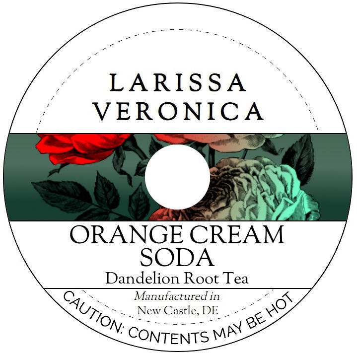 Orange Cream Soda Dandelion Root Tea <BR>(Single Serve K-Cup Pods)