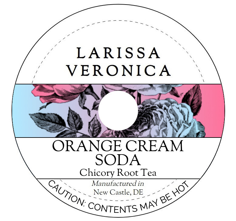 Orange Cream Soda Chicory Root Tea <BR>(Single Serve K-Cup Pods)