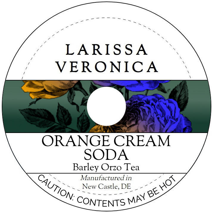 Orange Cream Soda Barley Orzo Tea <BR>(Single Serve K-Cup Pods)