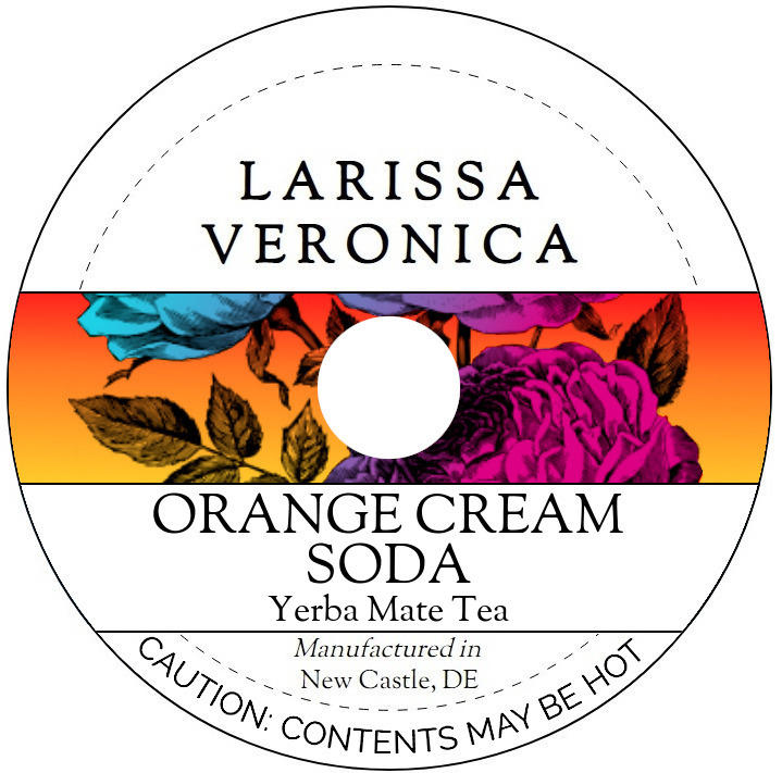 Orange Cream Soda Yerba Mate Tea <BR>(Single Serve K-Cup Pods)