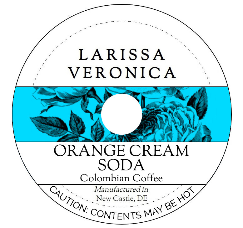 Orange Cream Soda Colombian Coffee <BR>(Single Serve K-Cup Pods)