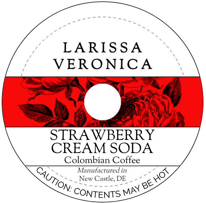 Strawberry Cream Soda Colombian Coffee <BR>(Single Serve K-Cup Pods)