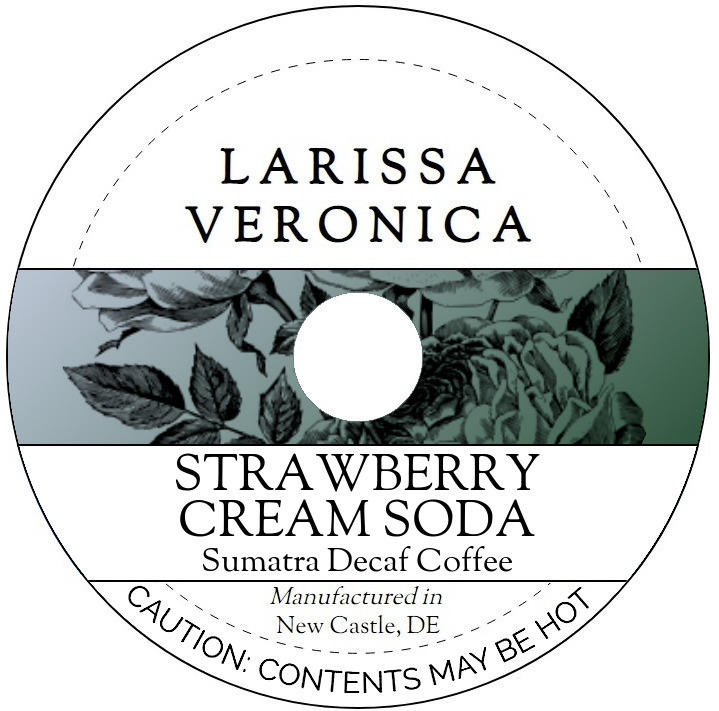 Strawberry Cream Soda Sumatra Decaf Coffee <BR>(Single Serve K-Cup Pods)