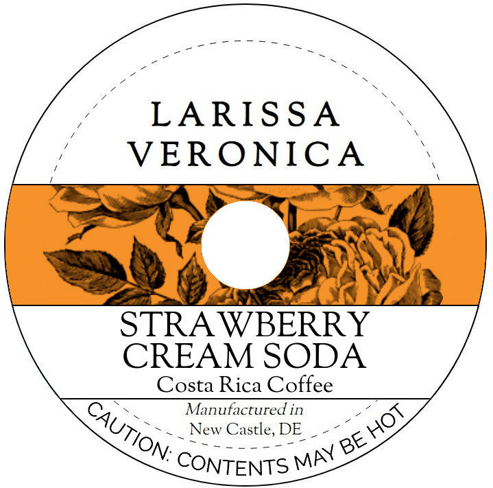 Strawberry Cream Soda Costa Rica Coffee <BR>(Single Serve K-Cup Pods)