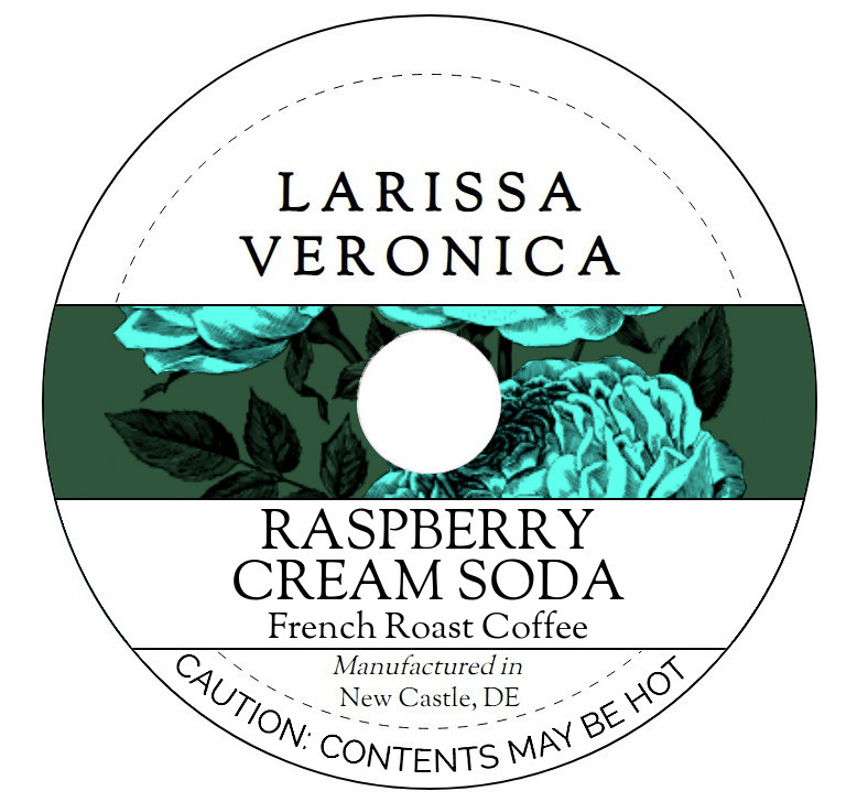 Raspberry Cream Soda French Roast Coffee <BR>(Single Serve K-Cup Pods)