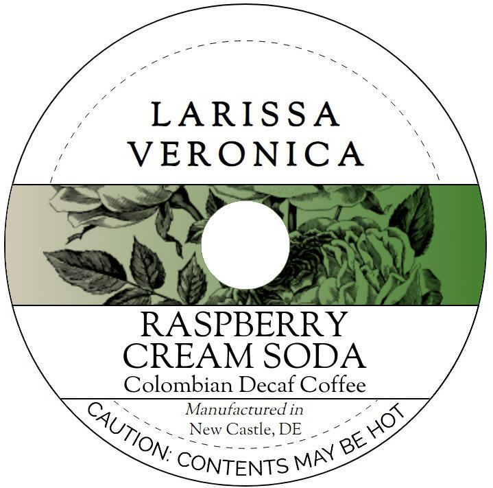 Raspberry Cream Soda Colombian Decaf Coffee <BR>(Single Serve K-Cup Pods)