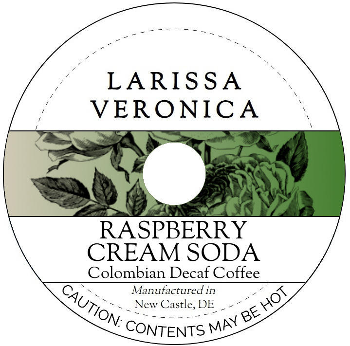 Raspberry Cream Soda Colombian Decaf Coffee <BR>(Single Serve K-Cup Pods)