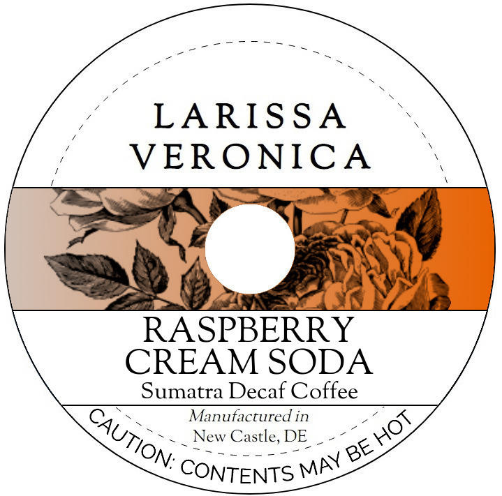 Raspberry Cream Soda Sumatra Decaf Coffee <BR>(Single Serve K-Cup Pods)