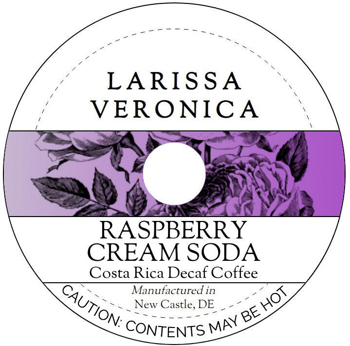 Raspberry Cream Soda Costa Rica Decaf Coffee <BR>(Single Serve K-Cup Pods)