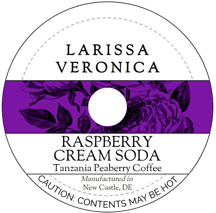 Raspberry Cream Soda Tanzania Peaberry Coffee <BR>(Single Serve K-Cup Pods)