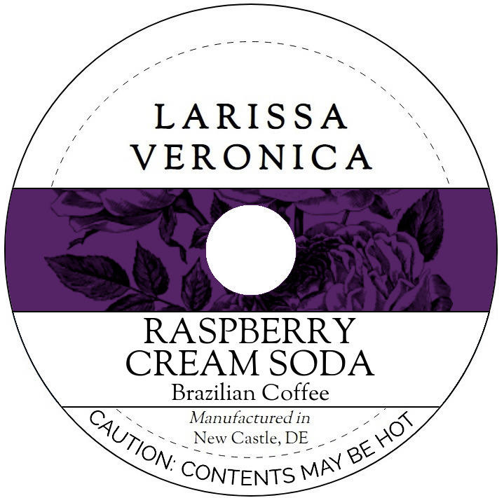 Raspberry Cream Soda Brazilian Coffee <BR>(Single Serve K-Cup Pods)