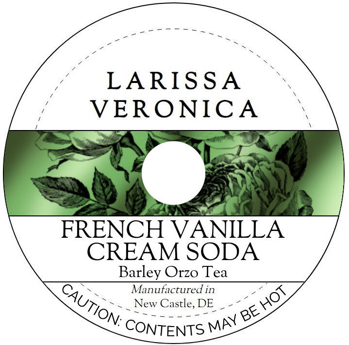 French Vanilla Cream Soda Barley Orzo Tea <BR>(Single Serve K-Cup Pods)