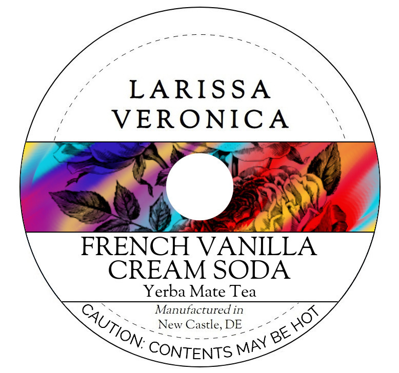 French Vanilla Cream Soda Yerba Mate Tea <BR>(Single Serve K-Cup Pods)