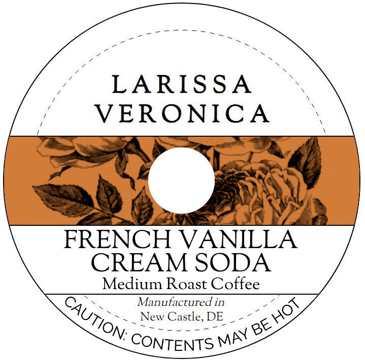 French Vanilla Cream Soda Medium Roast Coffee <BR>(Single Serve K-Cup Pods)