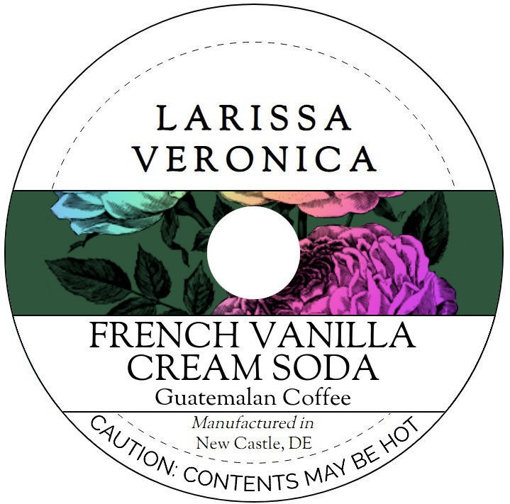 French Vanilla Cream Soda Guatemalan Coffee <BR>(Single Serve K-Cup Pods)