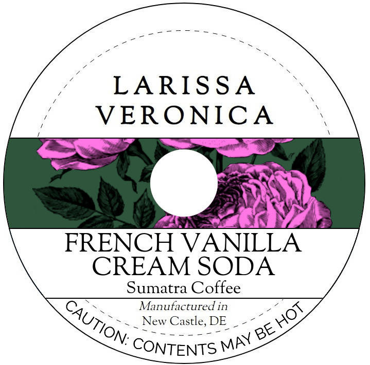 French Vanilla Cream Soda Sumatra Coffee <BR>(Single Serve K-Cup Pods)