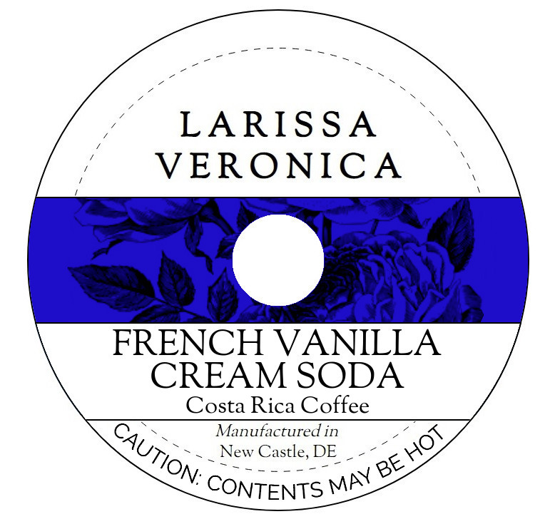 French Vanilla Cream Soda Costa Rica Coffee <BR>(Single Serve K-Cup Pods)