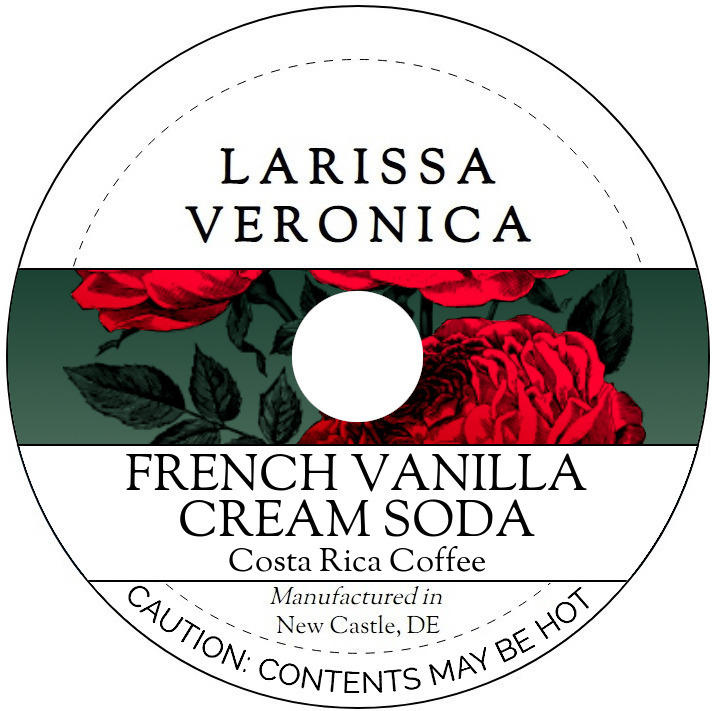 French Vanilla Cream Soda Costa Rica Coffee <BR>(Single Serve K-Cup Pods)