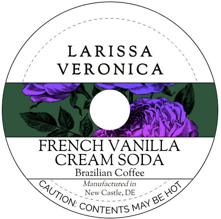 French Vanilla Cream Soda Brazilian Coffee <BR>(Single Serve K-Cup Pods)