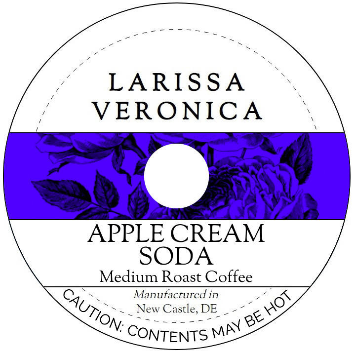 Apple Cream Soda Medium Roast Coffee <BR>(Single Serve K-Cup Pods)