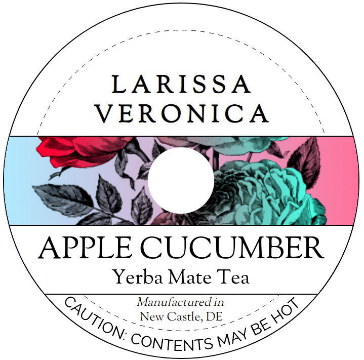 Apple Cucumber Yerba Mate Tea <BR>(Single Serve K-Cup Pods)