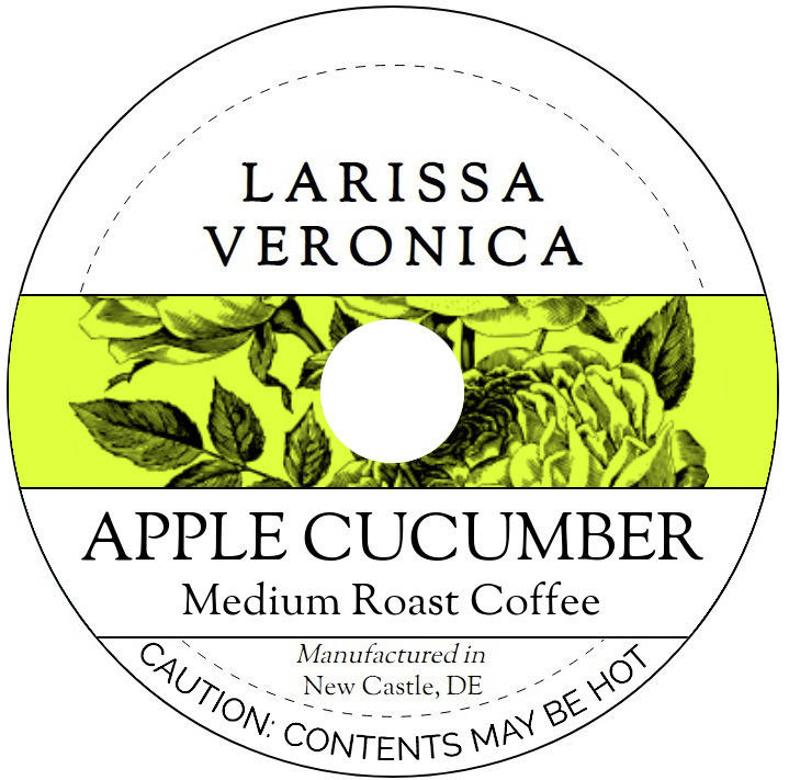 Apple Cucumber Medium Roast Coffee <BR>(Single Serve K-Cup Pods)