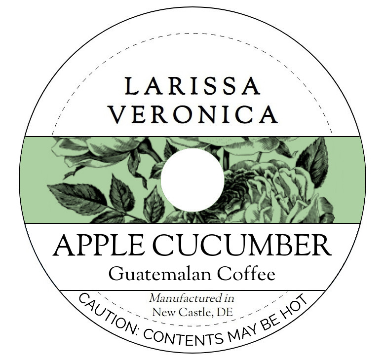 Apple Cucumber Guatemalan Coffee <BR>(Single Serve K-Cup Pods)