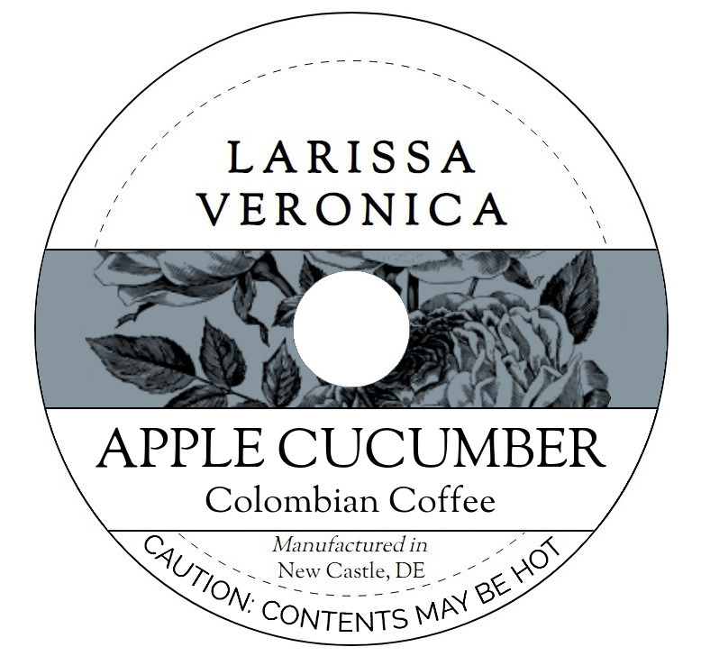 Apple Cucumber Colombian Coffee <BR>(Single Serve K-Cup Pods)