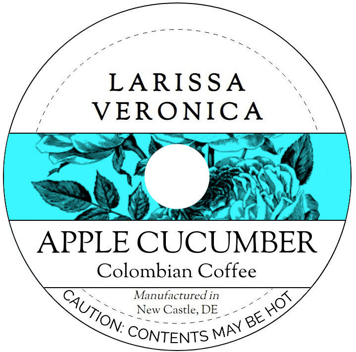 Apple Cucumber Colombian Coffee <BR>(Single Serve K-Cup Pods)