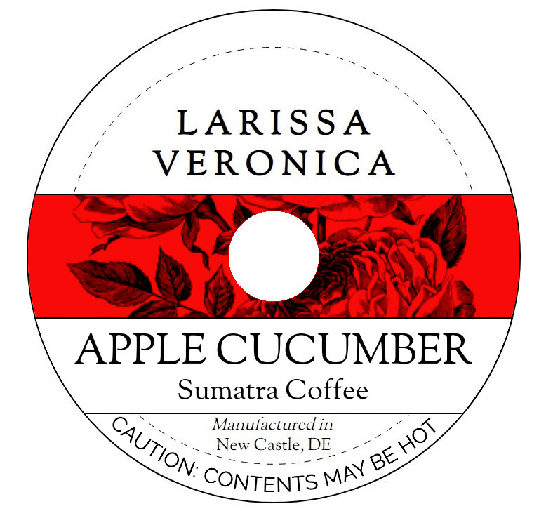Apple Cucumber Sumatra Coffee <BR>(Single Serve K-Cup Pods)