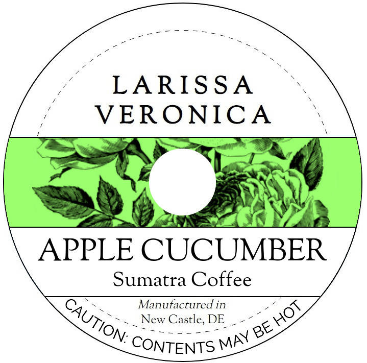 Apple Cucumber Sumatra Coffee <BR>(Single Serve K-Cup Pods)