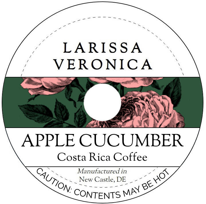 Apple Cucumber Costa Rica Coffee <BR>(Single Serve K-Cup Pods)