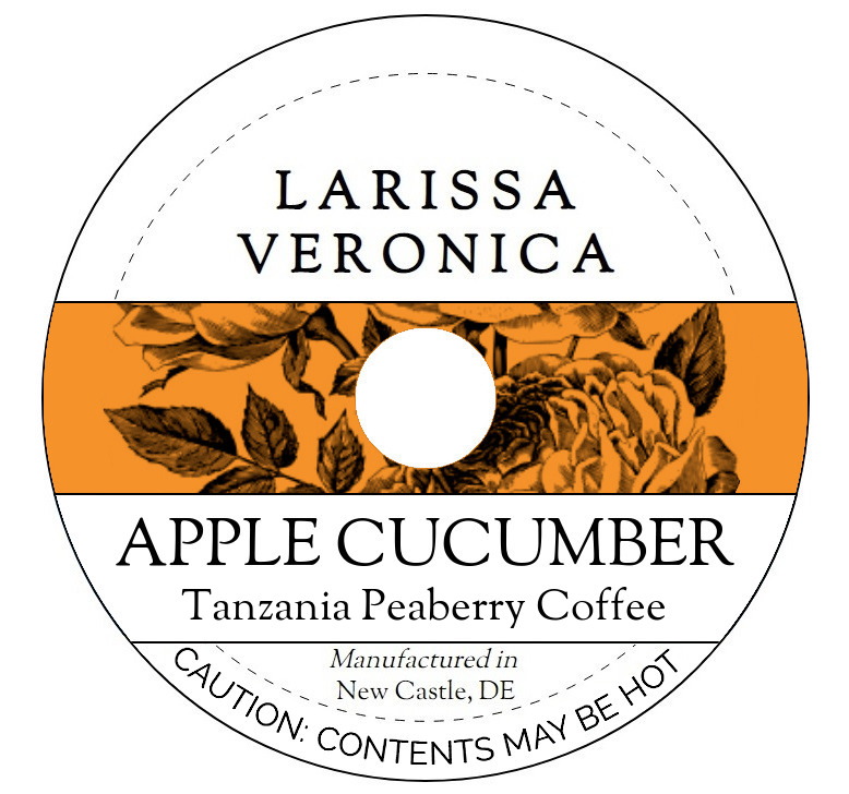 Apple Cucumber Tanzania Peaberry Coffee <BR>(Single Serve K-Cup Pods)
