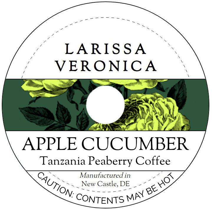 Apple Cucumber Tanzania Peaberry Coffee <BR>(Single Serve K-Cup Pods)