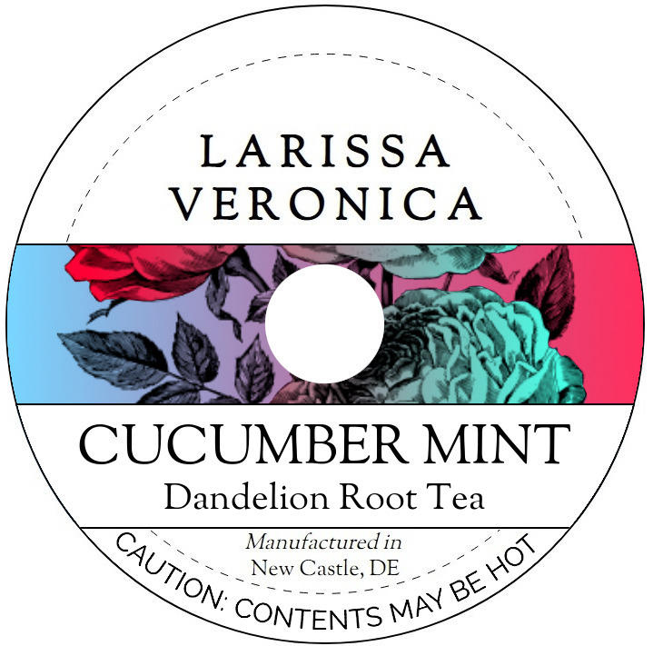 Cucumber Mint Dandelion Root Tea <BR>(Single Serve K-Cup Pods)