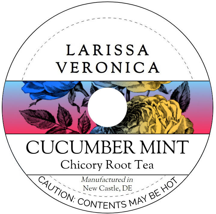 Cucumber Mint Chicory Root Tea <BR>(Single Serve K-Cup Pods)