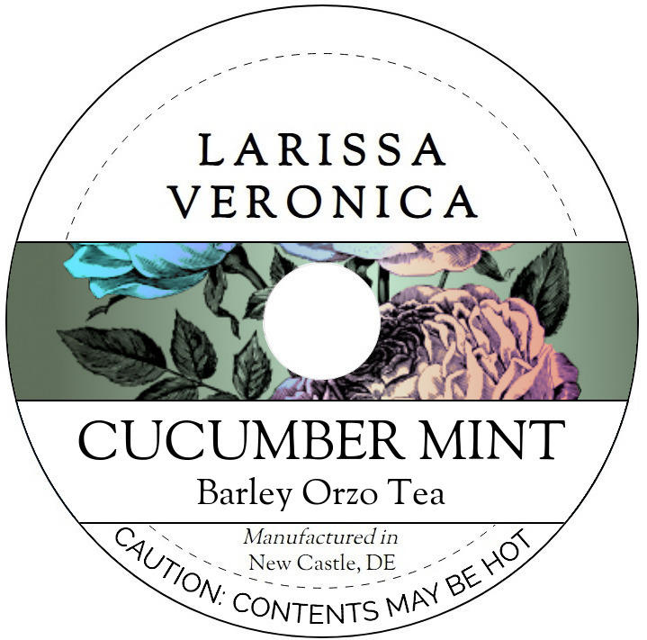 Cucumber Mint Barley Orzo Tea <BR>(Single Serve K-Cup Pods)