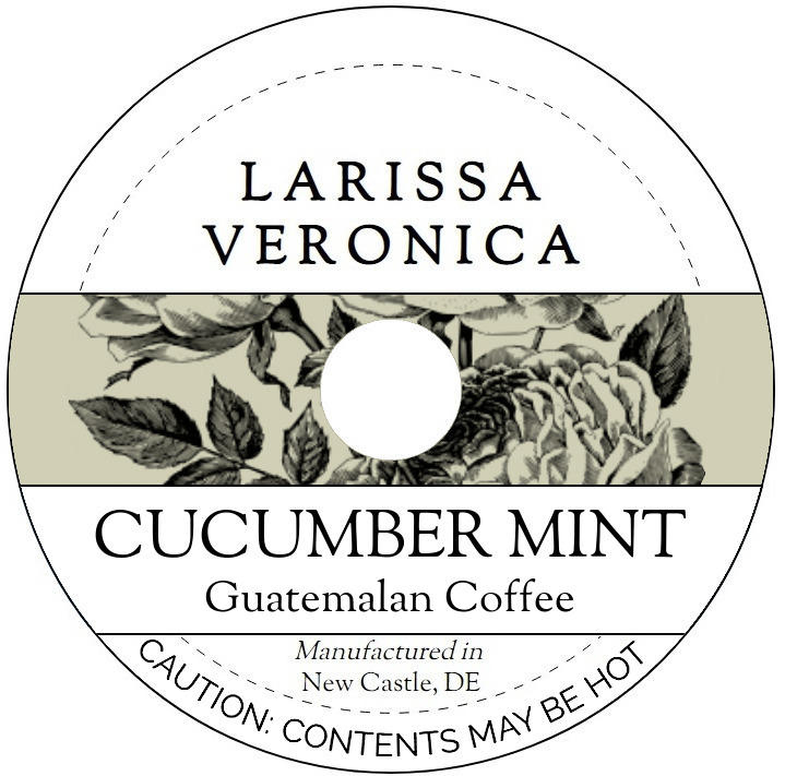 Cucumber Mint Guatemalan Coffee <BR>(Single Serve K-Cup Pods)