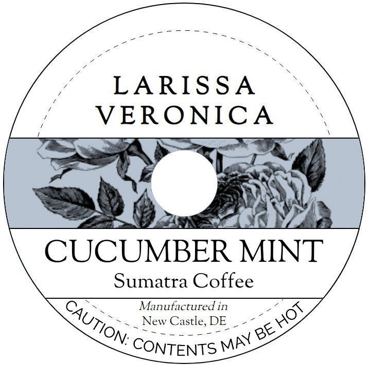 Cucumber Mint Sumatra Coffee <BR>(Single Serve K-Cup Pods)