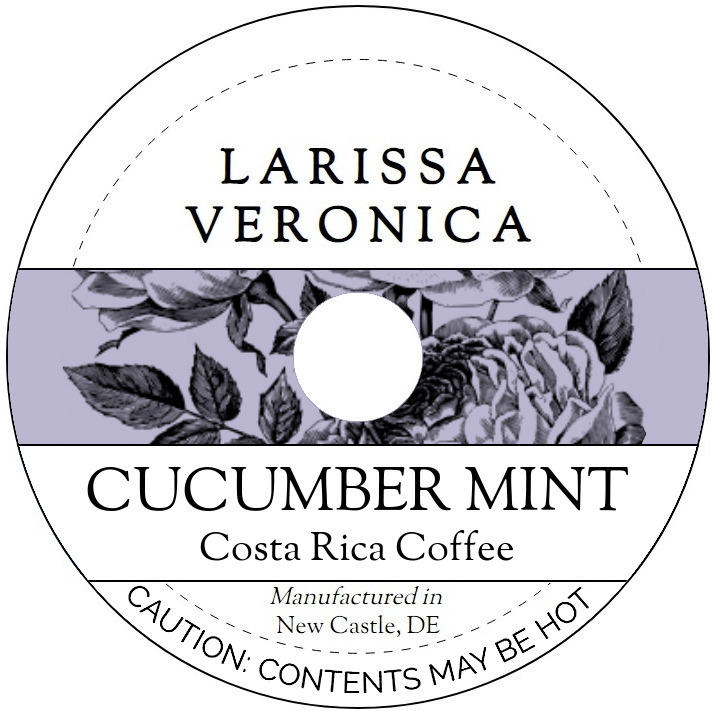 Cucumber Mint Costa Rica Coffee <BR>(Single Serve K-Cup Pods)