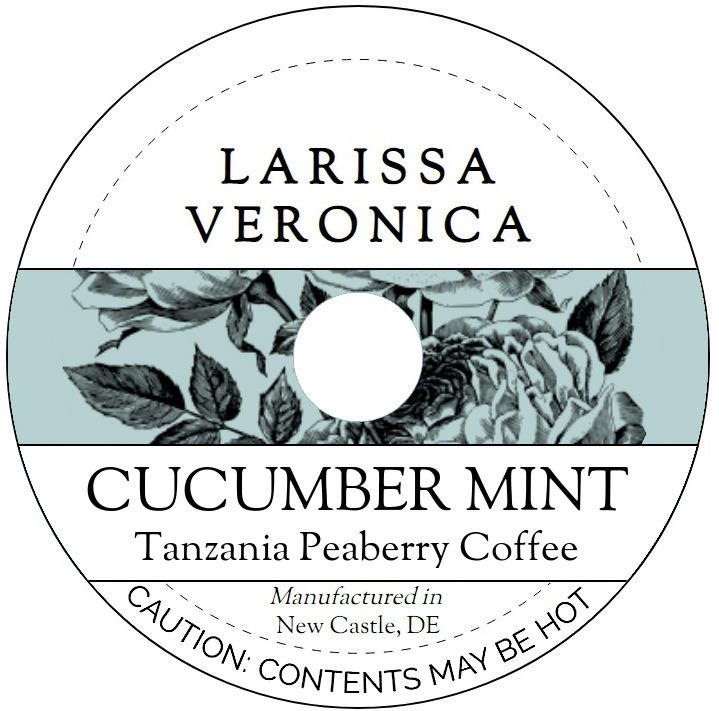 Cucumber Mint Tanzania Peaberry Coffee <BR>(Single Serve K-Cup Pods)