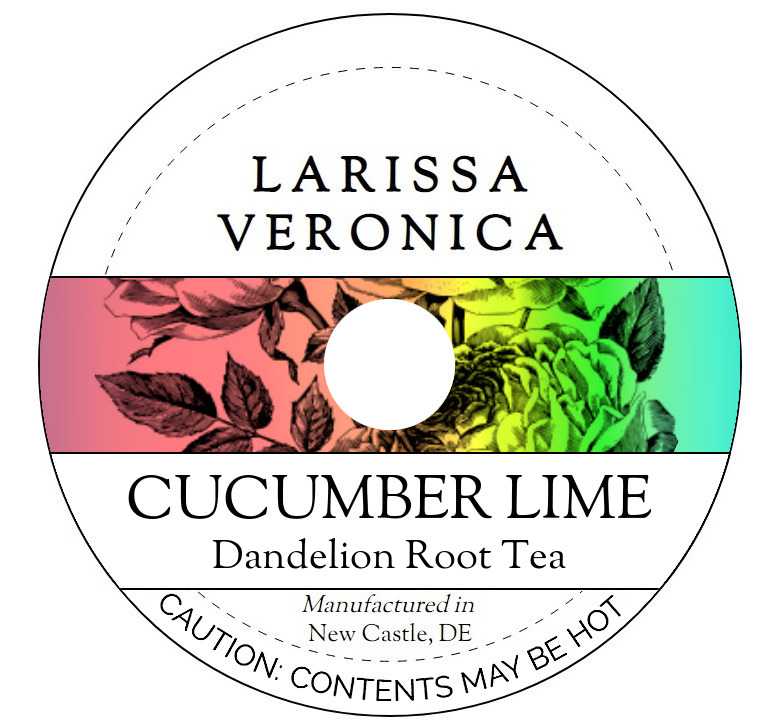Cucumber Lime Dandelion Root Tea <BR>(Single Serve K-Cup Pods)