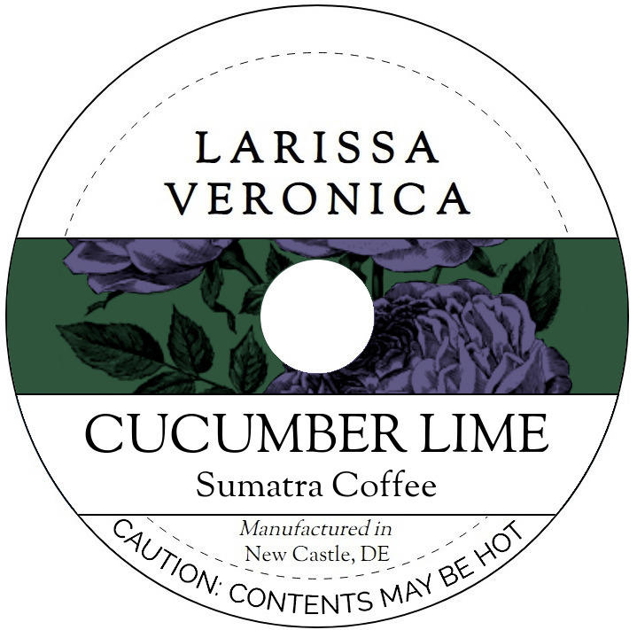 Cucumber Lime Sumatra Coffee <BR>(Single Serve K-Cup Pods)