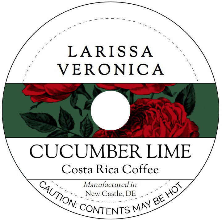 Cucumber Lime Costa Rica Coffee <BR>(Single Serve K-Cup Pods)