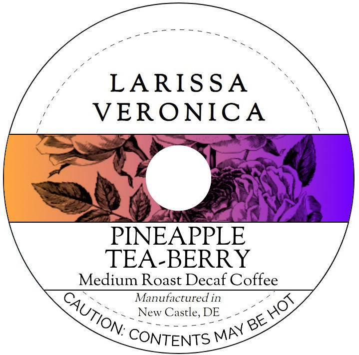 Pineapple Tea-Berry Medium Roast Decaf Coffee <BR>(Single Serve K-Cup Pods)