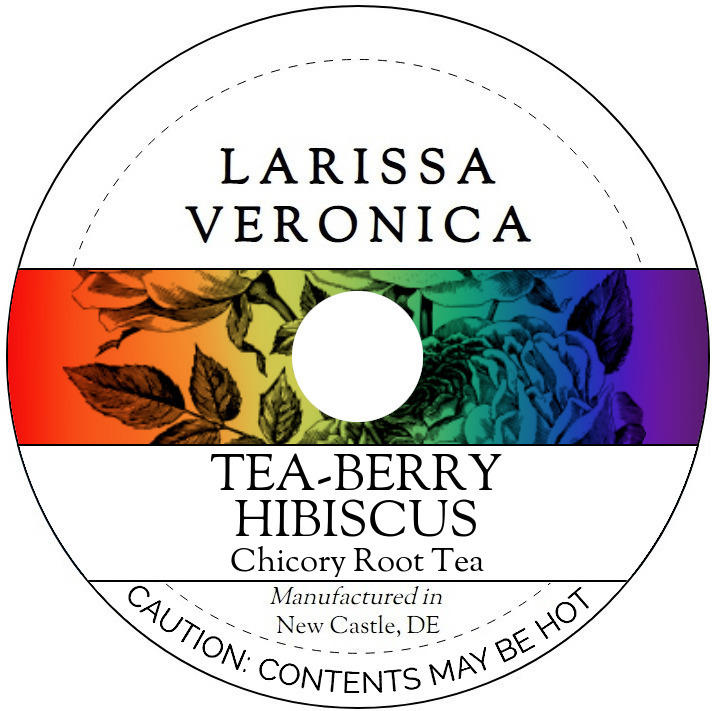 Tea-Berry Hibiscus Chicory Root Tea <BR>(Single Serve K-Cup Pods)