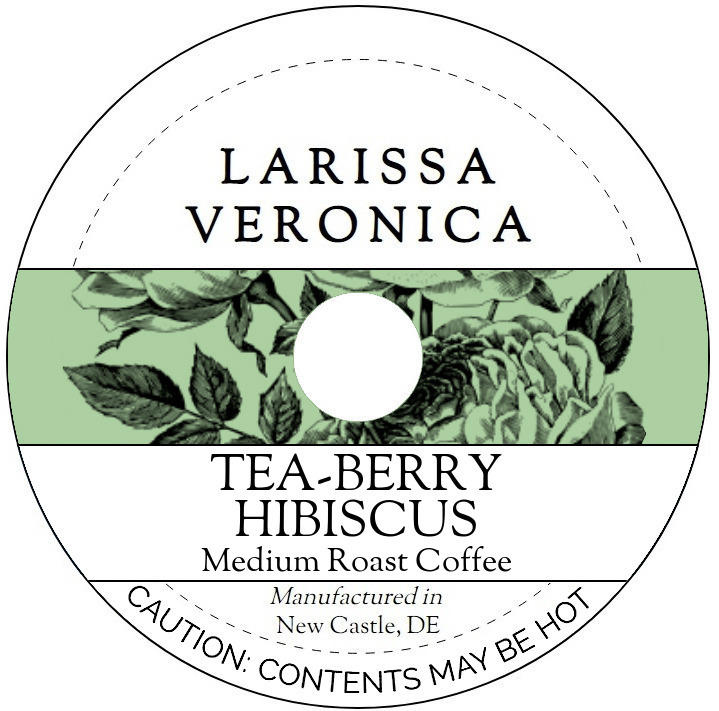 Tea-Berry Hibiscus Medium Roast Coffee <BR>(Single Serve K-Cup Pods)
