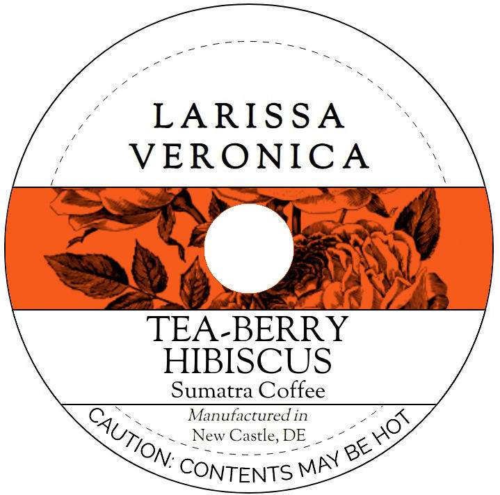 Tea-Berry Hibiscus Sumatra Coffee <BR>(Single Serve K-Cup Pods)